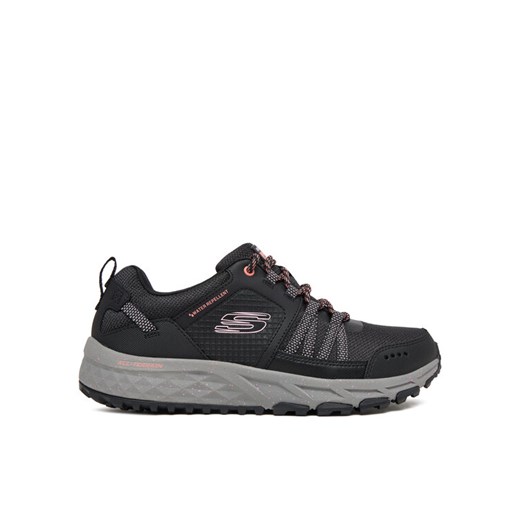 Trekkingi Skechers Escape Plan 180061/BKHP Czarny ze sklepu eobuwie.pl w kategorii Buty trekkingowe damskie - zdjęcie 186100119