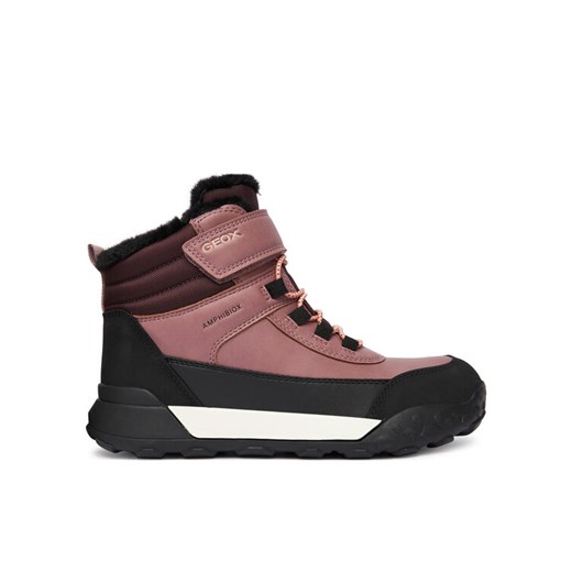 Śniegowce Geox J Trekkyup B Ab J46M7A 0MEMS C8007 D Różowy Geox 39 eobuwie.pl