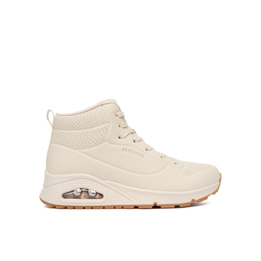 Sneakersy Skechers Uno 177097/OFWT Biały ze sklepu eobuwie.pl w kategorii Buty sportowe damskie - zdjęcie 186100199