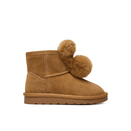 Śniegowce Badura EO-HY669016S-1 Brązowy ze sklepu eobuwie.pl w kategorii Buty zimowe dziecięce - zdjęcie 186100239