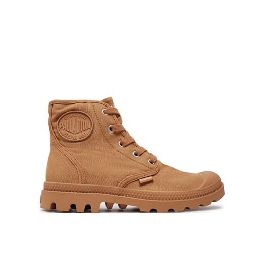 Trapery Palladium Pampa Hi 92352-287-M Brązowy ze sklepu eobuwie.pl w kategorii Workery damskie - zdjęcie 186100278