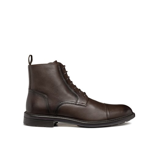 Trzewiki Geox U Walk Pleasure B U567KB-00039 C6009 Brązowy ze sklepu eobuwie.pl w kategorii Buty zimowe męskie - zdjęcie 186100318