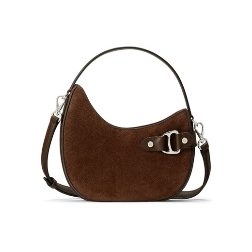 Torebka LAUREN RALPH LAUREN 431980160005 Brązowy ze sklepu eobuwie.pl w kategorii Listonoszki - zdjęcie 186100405