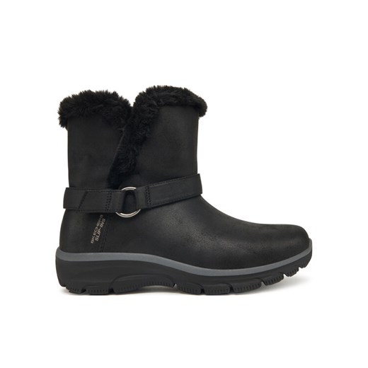 Botki Skechers Easy Going 168045/BLK Czarny ze sklepu eobuwie.pl w kategorii Botki - zdjęcie 186100406