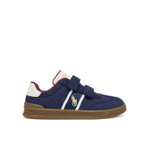 Sneakersy Polo Ralph Lauren Heritage Court III T-Toe Ez RL03357411 Granatowy ze sklepu eobuwie.pl w kategorii Buty sportowe dziecięce - zdjęcie 186100429