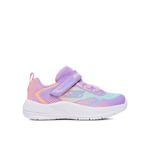 Sneakersy Skechers Microspec Advance 303657N LVMT Fioletowy ze sklepu eobuwie.pl w kategorii Buty sportowe dziecięce - zdjęcie 186100445