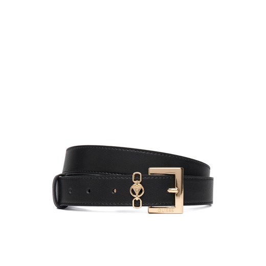 Pasek Damski Guess BW9293 P5430 Czarny ze sklepu eobuwie.pl w kategorii Paski damskie - zdjęcie 186100469