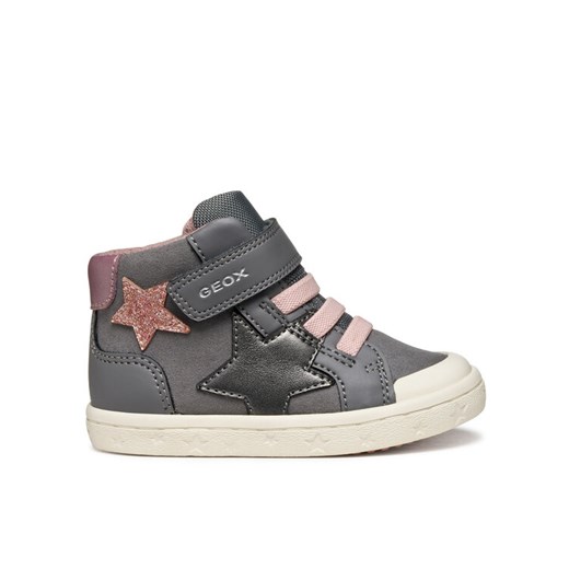 Sneakersy Geox B Gisli B561MA 0AU54 C0502 M Szary ze sklepu eobuwie.pl w kategorii Buty sportowe dziecięce - zdjęcie 186100496