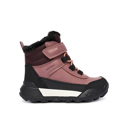 Śniegowce Geox J Trekkyup B Ab J46M7A 0MEMS C8007 M Różowy Geox 24 eobuwie.pl