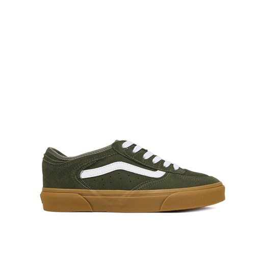 Tenisówki Vans Rowley Classic VN000SF4N3U1 Khaki ze sklepu eobuwie.pl w kategorii Trampki damskie - zdjęcie 186100579