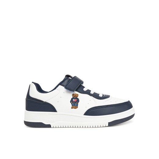 Sneakersy Polo Ralph Lauren Masters Court II RL03403101 Biały ze sklepu eobuwie.pl w kategorii Buty sportowe dziecięce - zdjęcie 186100596