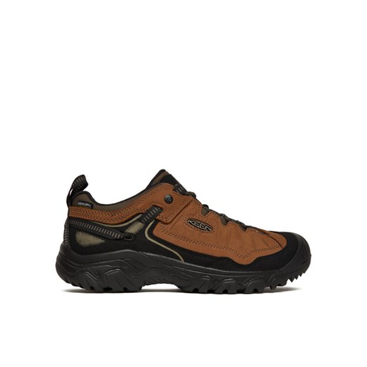 Trekkingi Keen Targhee IV Waterproof Hiking Shoe 1028997 Brązowy - id: 0000305685940 - marki Keen - 186100807 Trekkingi Keen Targhee IV Waterproof Hiking Shoe 1028997 Brązowy ze sklepu eobuwie.pl w kategorii Buty trekkingowe męskie - zdjęcie 186100807