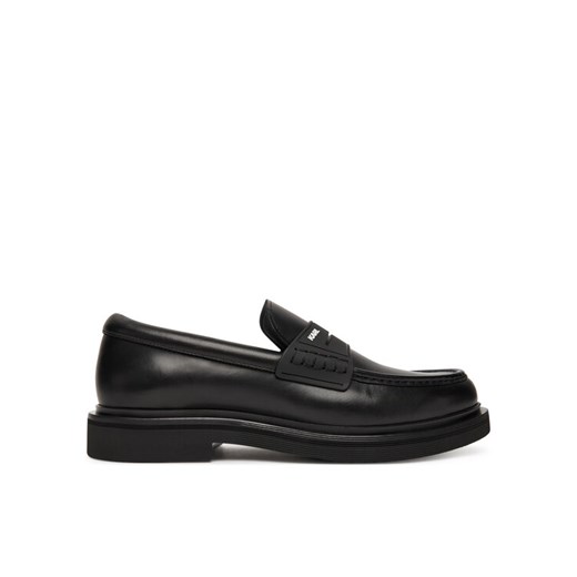 Loafersy KARL LAGERFELD KL12213 Czarny ze sklepu eobuwie.pl w kategorii Mokasyny męskie - zdjęcie 186100856