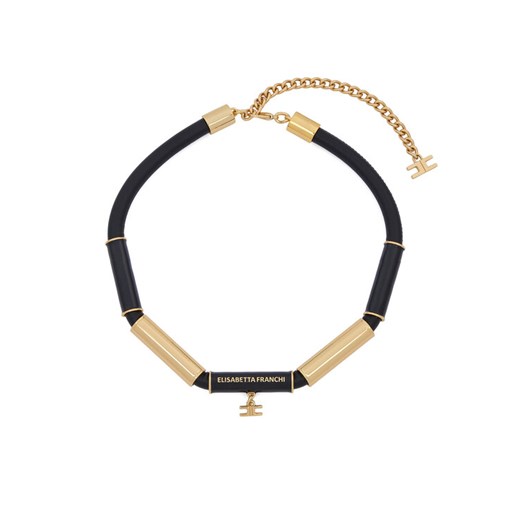 Naszyjnik Elisabetta Franchi CO-61S-57E2-V200 Czarny ze sklepu eobuwie.pl w kategorii Naszyjniki - zdjęcie 186100866
