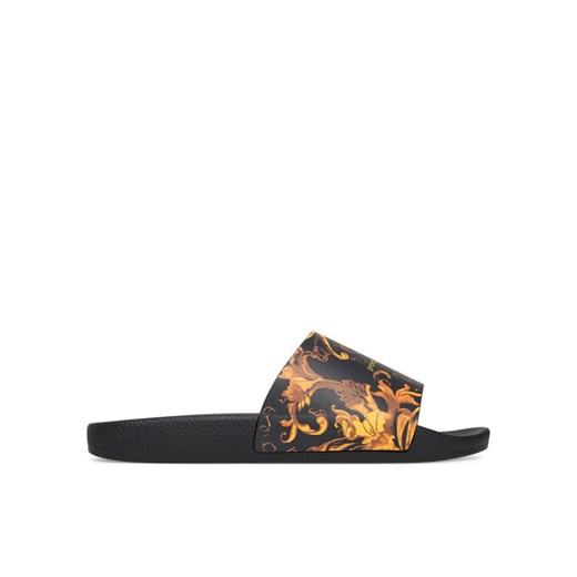 Klapki Versace Jeans Couture 79VA3SQ3 Czarny ze sklepu eobuwie.pl w kategorii Klapki damskie - zdjęcie 186100876