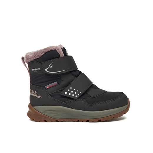 Śniegowce Jack Wolfskin A62146 Czarny ze sklepu eobuwie.pl w kategorii Buty zimowe dziecięce - zdjęcie 186100877