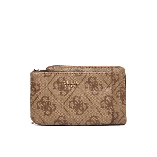Zestaw etui Guess Berta Travel TXOB86 88048 Brązowy ze sklepu eobuwie.pl w kategorii Etui - zdjęcie 186100936
