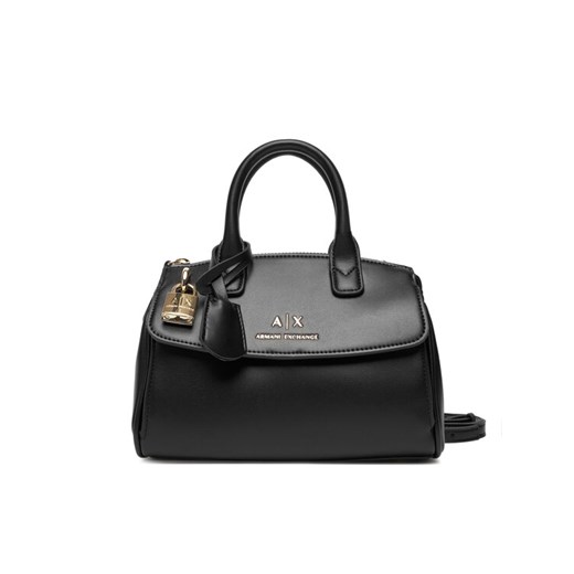 Torebka Armani Exchange XW000395 AF12040 UC001 Czarny ze sklepu eobuwie.pl w kategorii Kuferki - zdjęcie 186100965