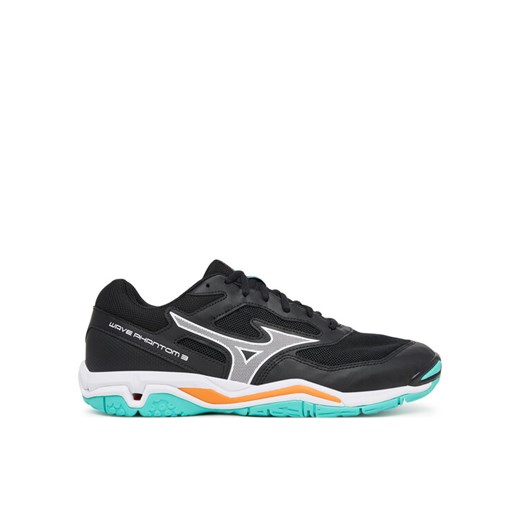 Buty halowe Mizuno Wave Phantom 3 X1GA2260 Czarny ze sklepu eobuwie.pl w kategorii Buty sportowe męskie - zdjęcie 186100997