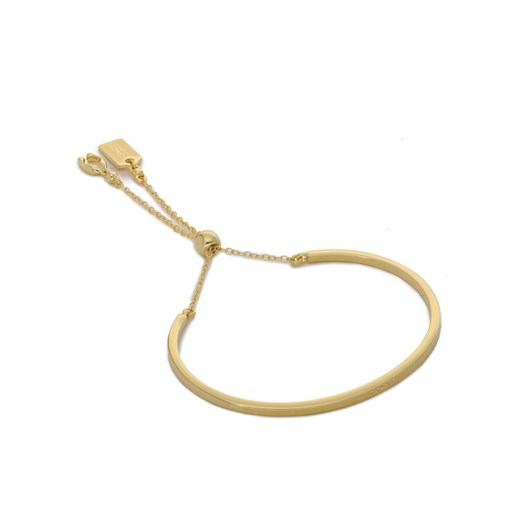 Bransoletka Coach Slider Bangle Bracelet 37440610GLD710 Złoty ze sklepu eobuwie.pl w kategorii Bransoletki - zdjęcie 186101019