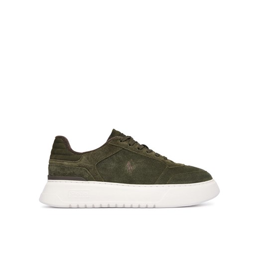 Sneakersy Polo Ralph Lauren Rlite Sport 809974099003 Zielony ze sklepu eobuwie.pl w kategorii Buty sportowe męskie - zdjęcie 186101028