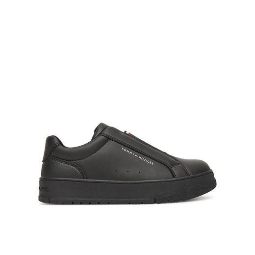 Sneakersy Tommy Hilfiger T3X9-34092-1355999 S Czarny ze sklepu eobuwie.pl w kategorii Buty sportowe dziecięce - zdjęcie 186101029