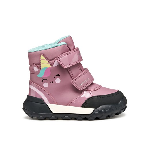 Śniegowce Geox B Trekkyup B Ab B566MD 054FU C8006 S Różowy Geox 27 eobuwie.pl