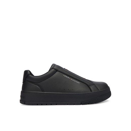 Sneakersy Tommy Hilfiger T3X9-34092-1355999 D Czarny ze sklepu eobuwie.pl w kategorii Buty sportowe dziecięce - zdjęcie 186101156