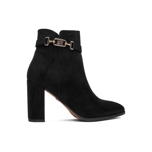 Botki Nine West CEO-ZAINA-01 Czarny ze sklepu eobuwie.pl w kategorii Botki - zdjęcie 186101176