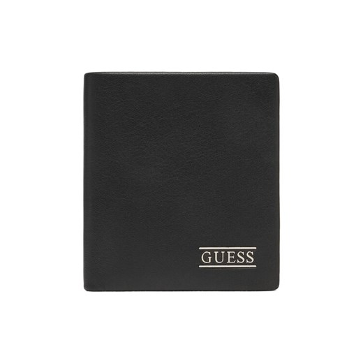Portfel Guess SMNEBR LEA18 Czarny ze sklepu eobuwie.pl w kategorii Portfele męskie - zdjęcie 186101185