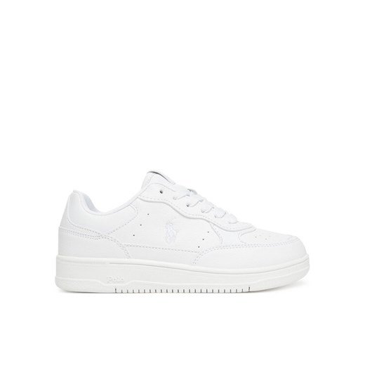 Sneakersy Polo Ralph Lauren Masters Court II RL03432104 Biały ze sklepu eobuwie.pl w kategorii Buty sportowe dziecięce - zdjęcie 186101226