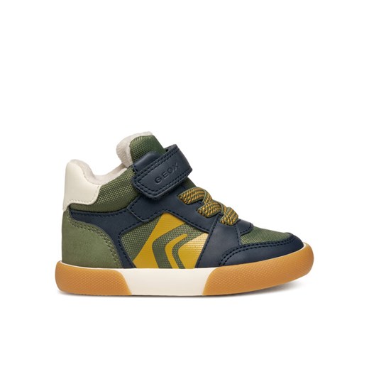 Sneakersy Geox B Gisli B561NA 0MEFU C0938 M Khaki - id: 0000305272294 - marki Geox - 186101267 Sneakersy Geox B Gisli B561NA 0MEFU C0938 M Khaki ze sklepu eobuwie.pl w kategorii Buty sportowe dziecięce - zdjęcie 186101267