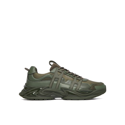 Sneakersy Guess FMFUNO ELE12 Zielony ze sklepu eobuwie.pl w kategorii Buty sportowe męskie - zdjęcie 186101308