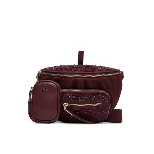 Torebka Steve Madden Bmaxima SM13000640 Bordowy ze sklepu eobuwie.pl w kategorii Listonoszki - zdjęcie 186101349