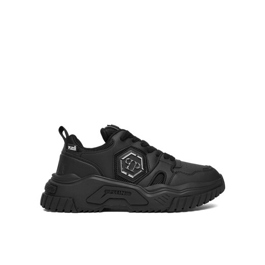 Sneakersy PHILIPP PLEIN New Predator FAES USC0837 PTE003N Czarny ze sklepu eobuwie.pl w kategorii Buty sportowe męskie - zdjęcie 186101355