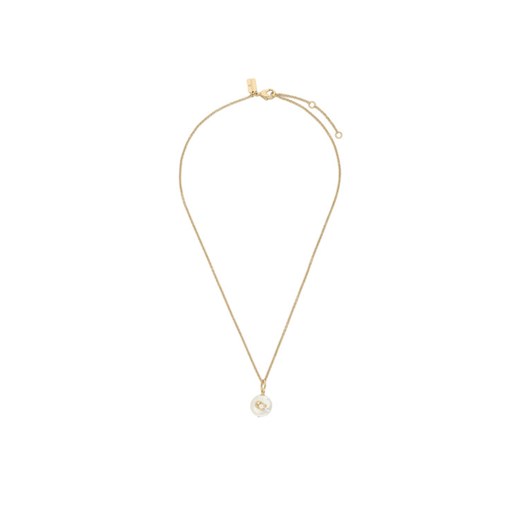 Naszyjnik Coach Signature Coin Pearl Pendant Necklace 37440611GLD107 Złoty ze sklepu eobuwie.pl w kategorii Naszyjniki - zdjęcie 186101438