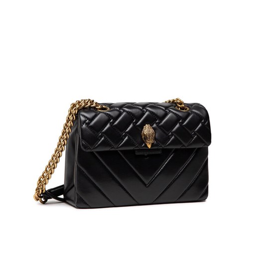 Torebka Kurt Geiger Kensington 1470400109 Czarny ze sklepu eobuwie.pl w kategorii Listonoszki - zdjęcie 186101459