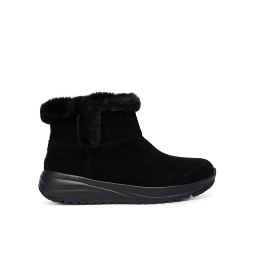 Botki Skechers On-The-Go Stellar 144775/BBK Czarny ze sklepu eobuwie.pl w kategorii Botki - zdjęcie 186101509