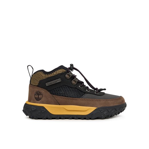 Trzewiki Timberland GreenStride™ Motion 6 Mid Bungee Trainer TB0A6C41EJC1 Czarny ze sklepu eobuwie.pl w kategorii Buty zimowe dziecięce - zdjęcie 186101546