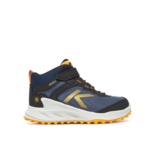 Trekkingi Keen Zionic Mid Wp 1031249 Granatowy ze sklepu eobuwie.pl w kategorii Buty trekkingowe dziecięce - zdjęcie 186101589