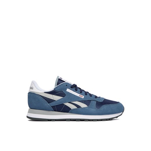 Sneakersy Reebok EO-CLASSIC LEATHER 100230514 Granatowy ze sklepu eobuwie.pl w kategorii Buty sportowe męskie - zdjęcie 186101689