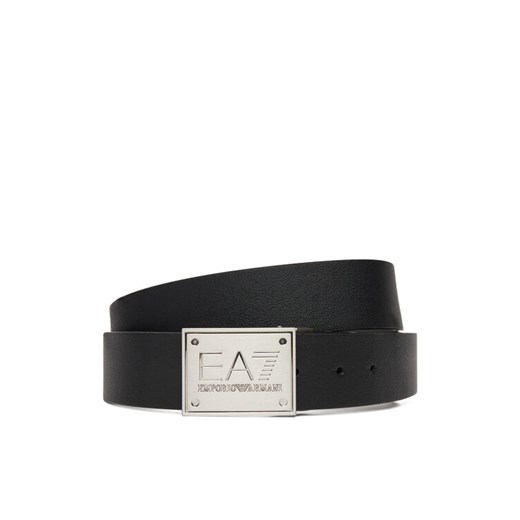 Pasek Męski EA7 Emporio Armani 7X000091 AF14319 MC165 Czarny ze sklepu eobuwie.pl w kategorii Paski męskie - zdjęcie 186101769