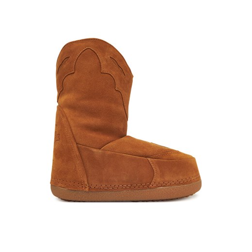 Botki Inuikii Cowboy Emboidery 1002.024.0031 Beżowy ze sklepu eobuwie.pl w kategorii Botki - zdjęcie 186101775