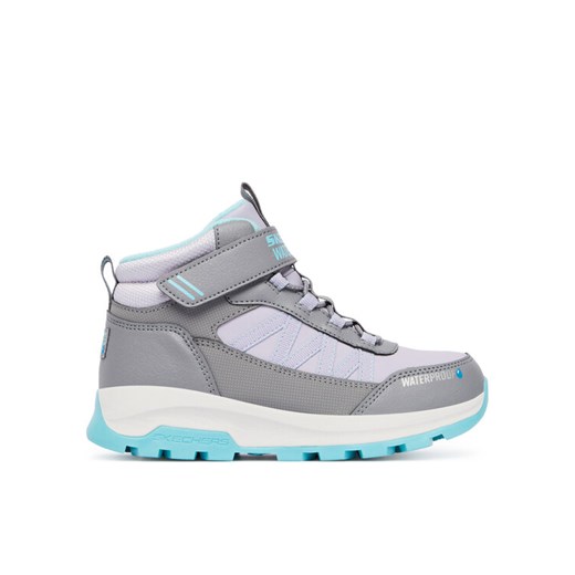 Śniegowce Skechers Storm Blazer 303493L GYAQ Szary ze sklepu eobuwie.pl w kategorii Buty zimowe dziecięce - zdjęcie 186101777