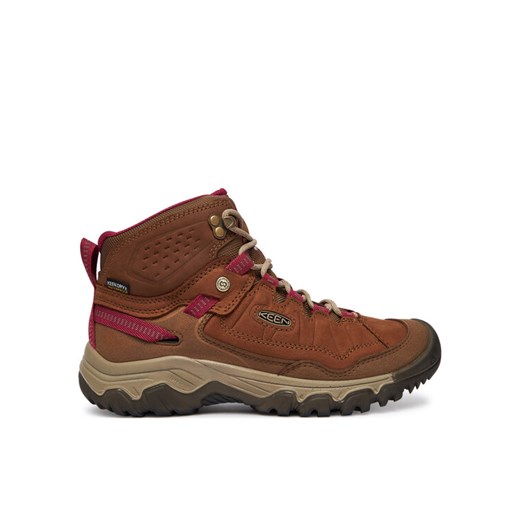 Trekkingi Keen Targhee IV Mid Wp 1030689 Brązowy ze sklepu eobuwie.pl w kategorii Buty trekkingowe damskie - zdjęcie 186101788