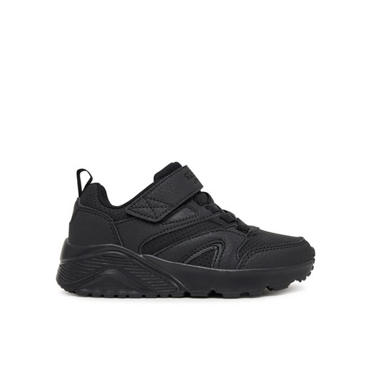 Sneakersy Skechers Uno Lite 403640L BBK Czarny ze sklepu eobuwie.pl w kategorii Buty sportowe dziecięce - zdjęcie 186101825