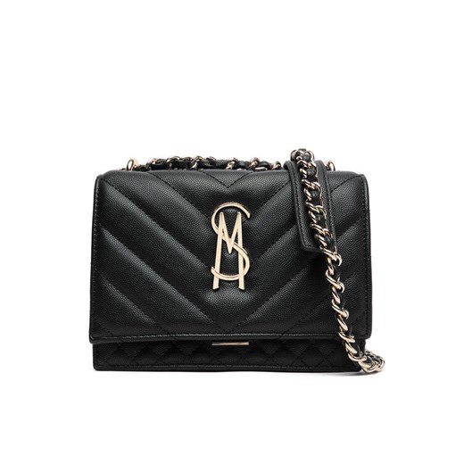 Torebka Steve Madden Bamara-2 SM13001840 Czarny ze sklepu eobuwie.pl w kategorii Listonoszki - zdjęcie 186101858