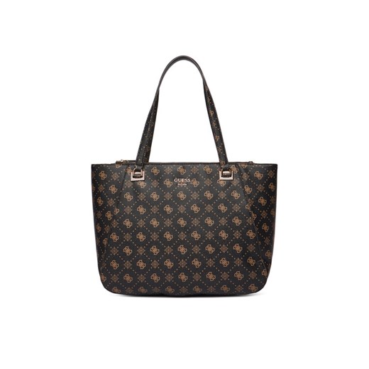 Torebka Guess Calebra Travel TWLP95 36024 Brązowy ze sklepu eobuwie.pl w kategorii Torby Shopper bag - zdjęcie 186101957