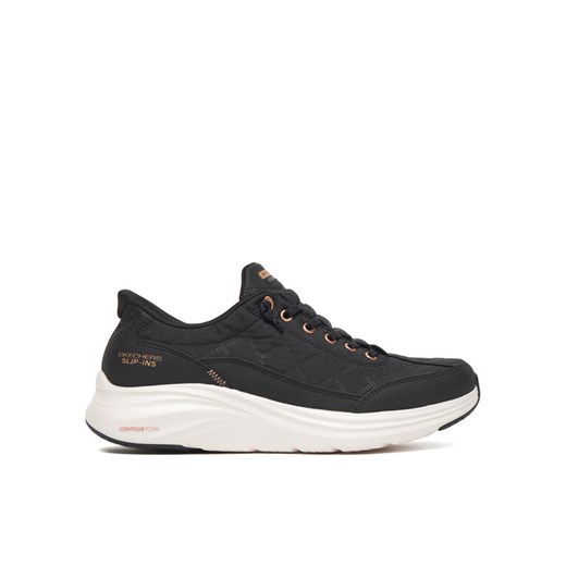 Sneakersy Skechers Contour Foam 150413/BKRG Czarny ze sklepu eobuwie.pl w kategorii Buty sportowe damskie - zdjęcie 186101969