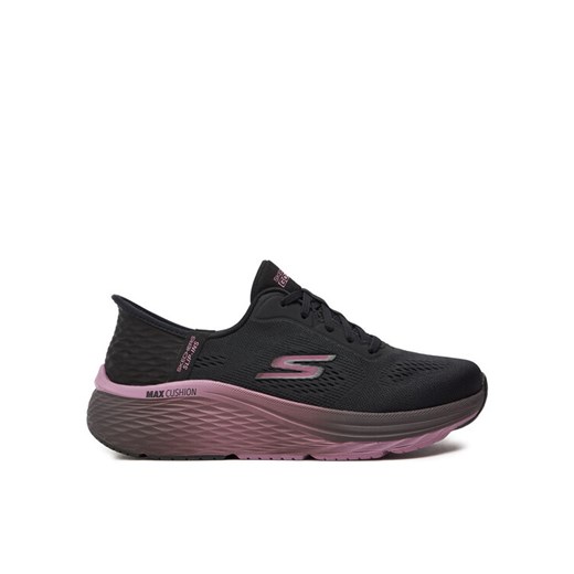 Buty do biegania Skechers Max Cushioning Elite 2.0 129626 BKMV Czarny ze sklepu eobuwie.pl w kategorii Buty sportowe damskie - zdjęcie 186101986